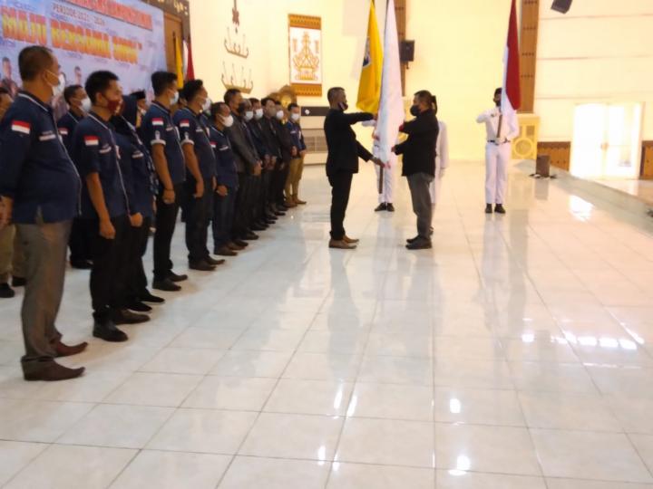 Donny Irawan Kukuhkan Pengurus SMSI Lampung Timur Periode 2021-2026Â 